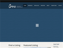 Tablet Screenshot of myomniproperty.com